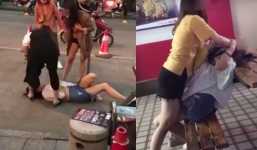 Vợ đi đánh ghen bị nhân tình phản đòn đầy cay đắng